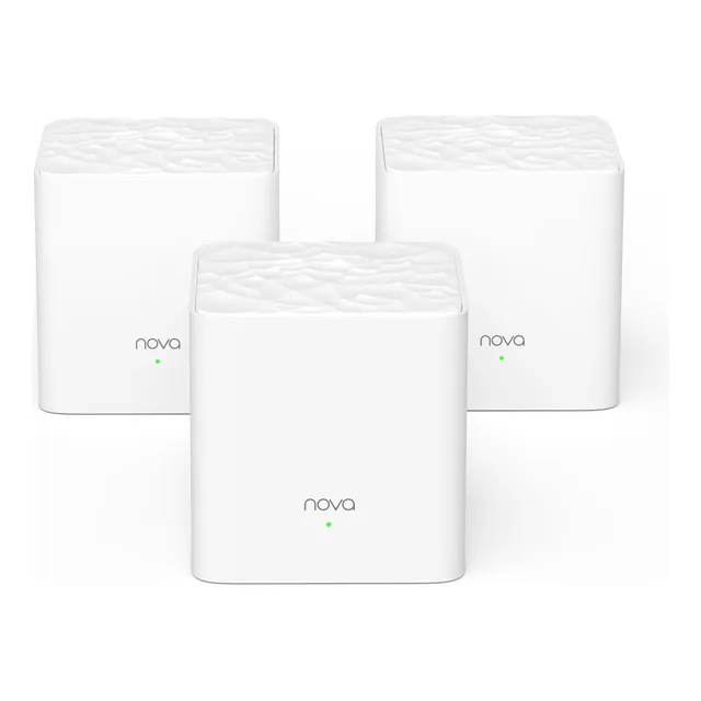 Tenda Router Mesh Mw3 Cobertura Wifi 300 mts2 Ac1200 3 Pack