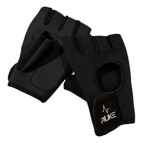 Guantes Gimnasio Cuero Piuke Ciclismo Gym Pesas Deportivo