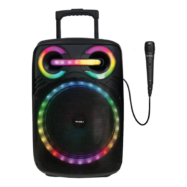 Parlante Portátil Bluetooth Tivoli 6000w Micrófono Radio Fm