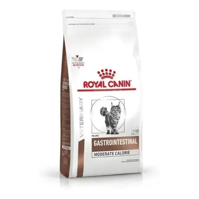 Alimento Royal Canin Veterinary Diet Feline Gastrointestinal Moderate Calorie (GIM 35) para gato adulto de 2 kg
