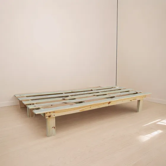 Cama 1 Plaza 190 X 80 Base Colchon 1 Plaza Sommier Joscal