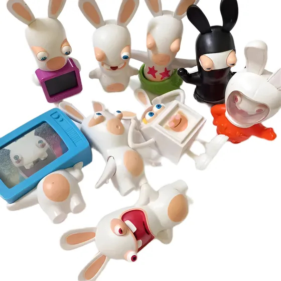 Coleccion Completa 9 Muñecos Rabbids Mc Donalds