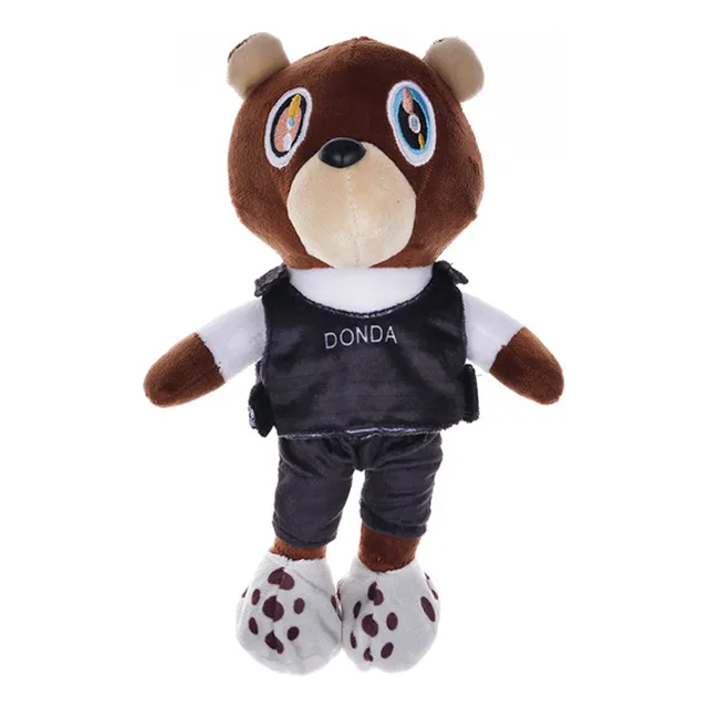 1pc Lindo Juguete De Peluche De Oso Kanye Regalo