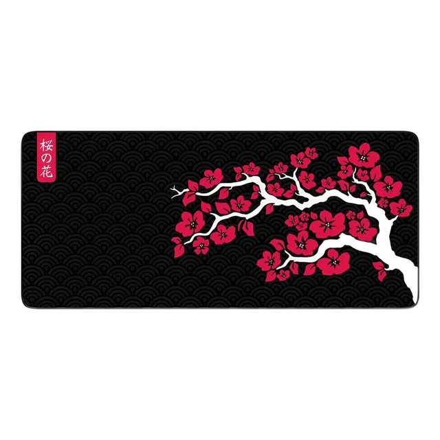 Mouse Pad Gaming Sakura Arbol De Cerezo 40x90cm 3mm Control