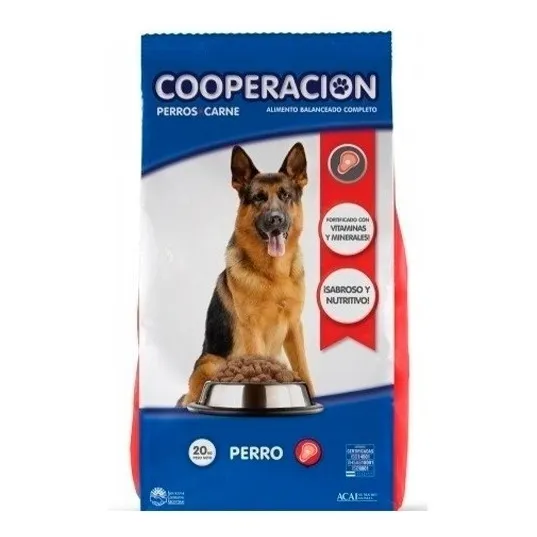 Alimento Cooperacion Carne   X 20kgs Dm Mascotas