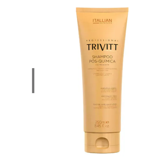 Itallian Hairtech Trivitt Shampoo Pós-química Uso Frequente 250ml