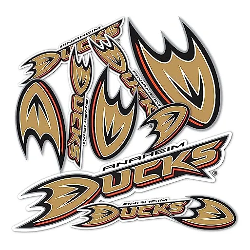 Anaheim Ducks Team Nhl National Hockey League Sticker V...