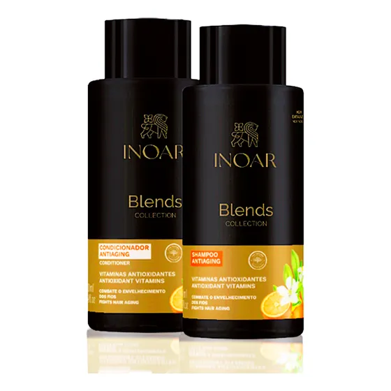 Kit Blends Collection Tratamento Antiaging 2x800ml - Inoar