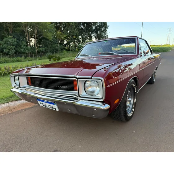 Dodge Dart V8 Placa Preta Maverick F100 Opala Charger Magnun
