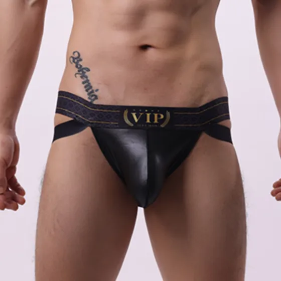 Ropa Interior Masculina Sexy Con Diseño De Patrón Sólido Par