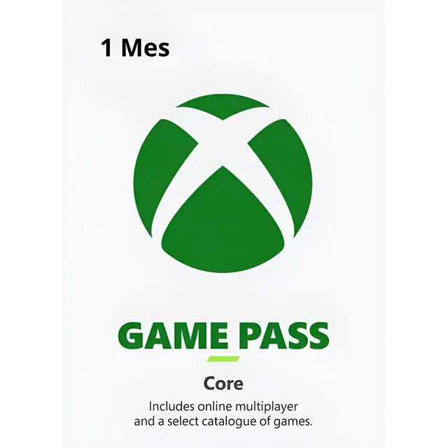 Xbox Game Pass Core 1 Mes - Código Digital