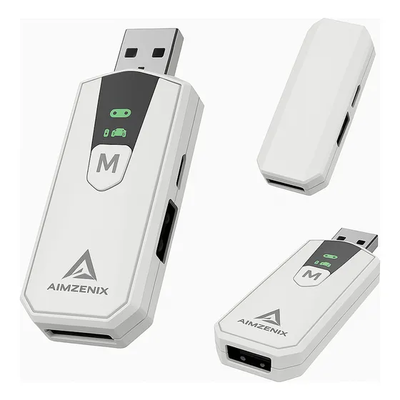 Conversor Aimzenix Ax200 Xbox Ps4 Macro Inteligente Cor Branco