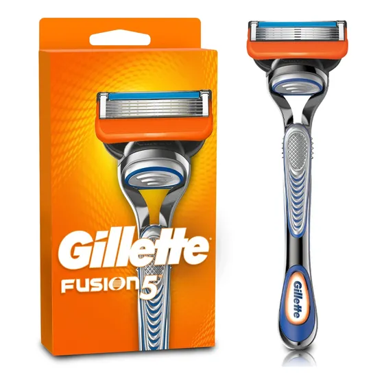 Maquina De Afeitar Gillette Fusion5 Recargable X 1und
