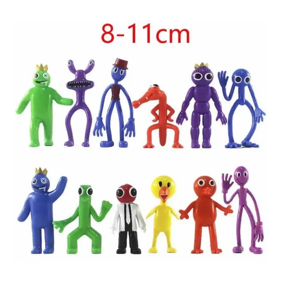 Pack 12 Figuras De Rainbow Friends Roblox