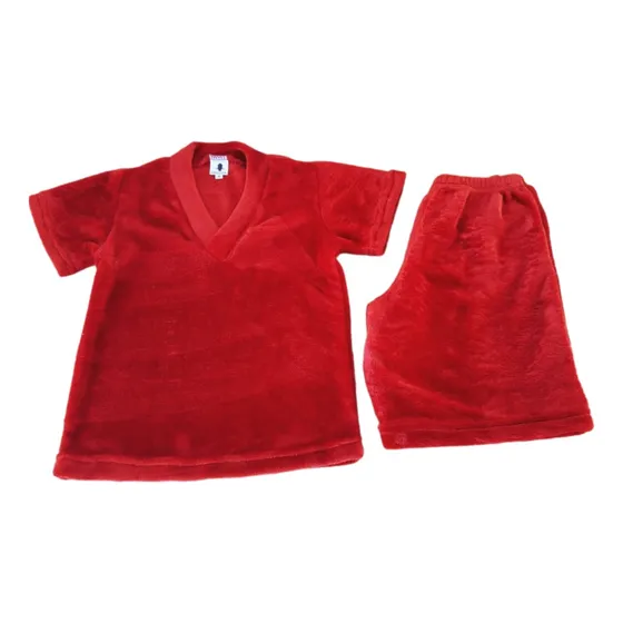 Pijama Termica Para Niños Y Niñas Manga Y Pantalon Cortos