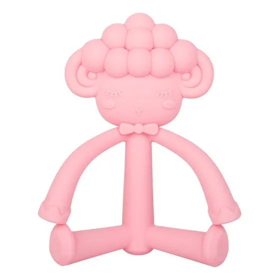 Mordillo Silicona Oveja Storki Color Rosado