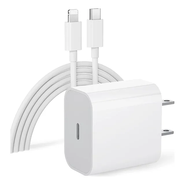 Cargador iPhone 12 13 Pro Certificado Carga Rapida 20w 