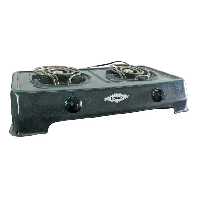 Cocina Electrica Caracol 2 Puestos Marca Haceb 3 Temperatura
