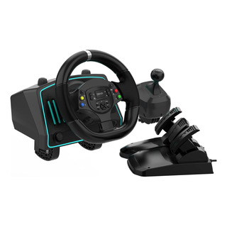 Doyo Volante De Carreras Para Juegos De 1080° Con Pedales Y Doyo Volante De Carreras Para Juegos De 1080° Con Pedales Y