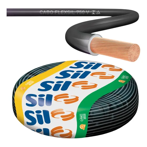 Oferta Fio Cabo Flex Sil 16mm C/ 100 Metros Frete Gratis