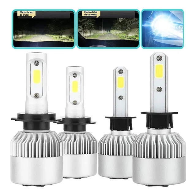 Gbb Kit De Focos Led Luz Alta Y Baja 8000lm 6000k Para