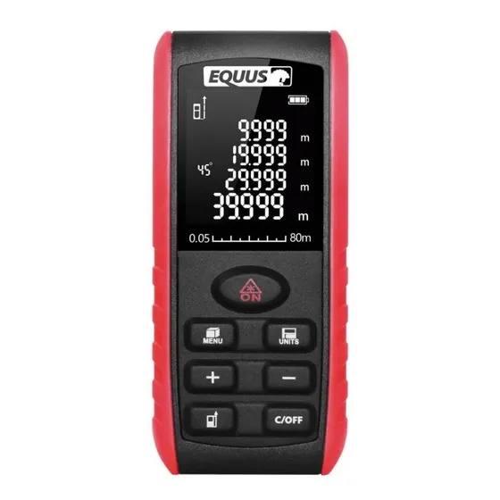 Medidor Digital Dist. Láser 70m C/memoria Equus Gksnd70 *ub*