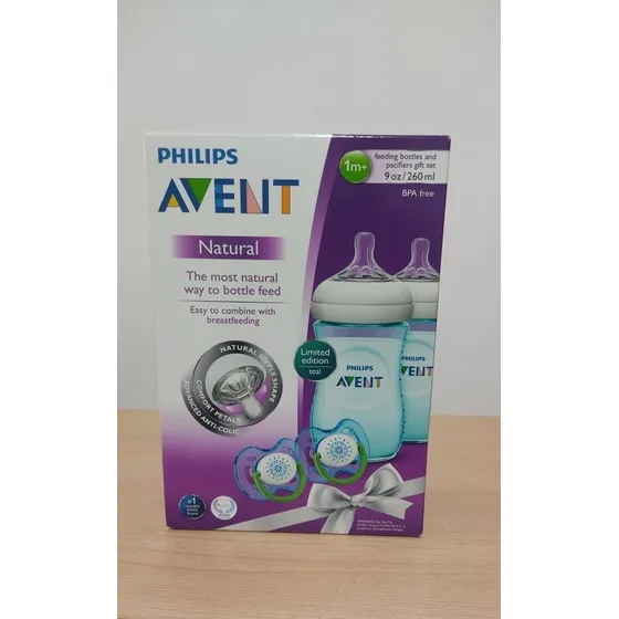 Teteros Avent 9 Oz Con Chupones