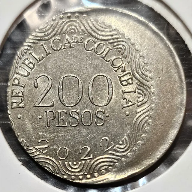 Moneda Error 200 Pesos 2022 Cachucha Unc+