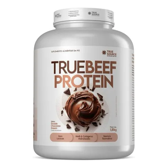 Beef Protein Isolada 1800g True Source - Pó Zero Lactose