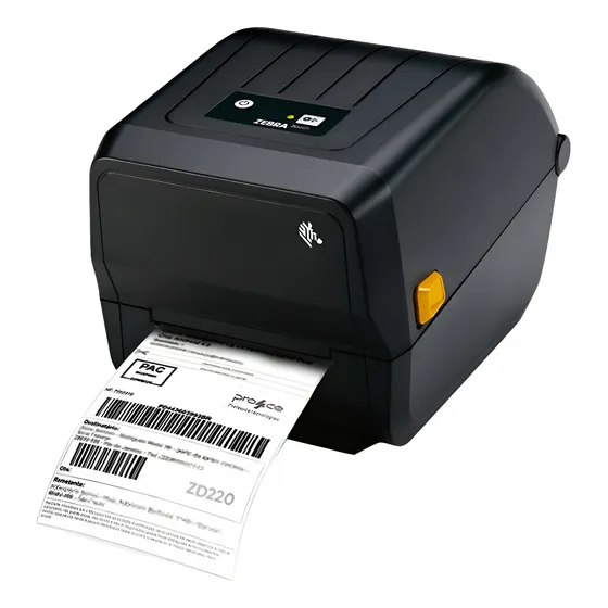 Impressora De Código De Barras Zebra Zd220 Nova Gc420t