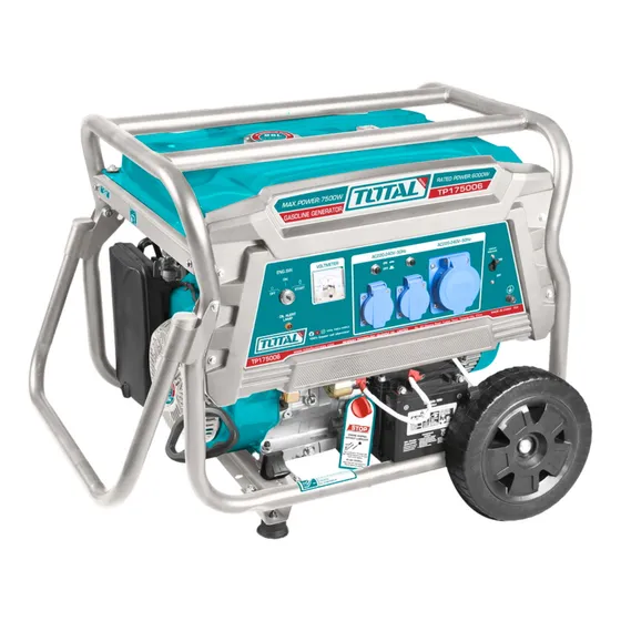 Generador A Gasolina 7500w Con Arrancador Eléctrico Total
