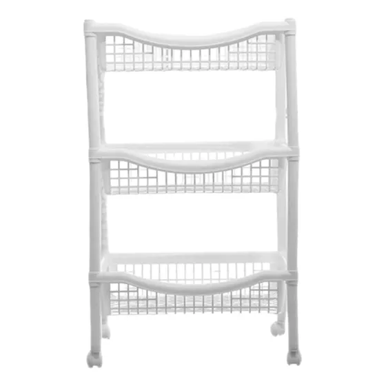 Canasta Móvil Rimax Rectangular Blanco