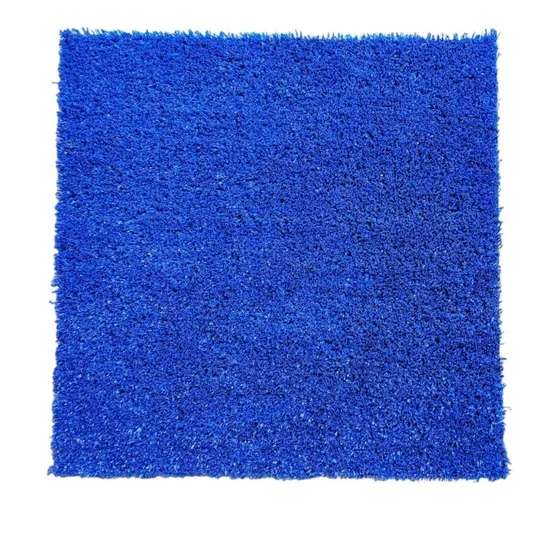 Césped Pasto Sintético 20mm Deportivo Jardín Paddle Azul