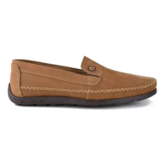 Zapato Casual Mocasín Abierto Pegada Rutero