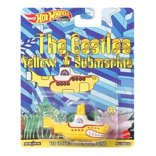 Hot Wheels Metal Collectors The Beatles Yellow Submarine Color Amarillo | Cuotas sin interés