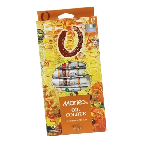 Pintura De Oleo Marie's 12 Colores Arte Y Cuadros