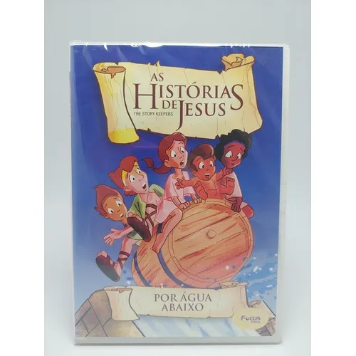 Dvd Filme As Histórias De Jesus - Por Água Abaixo - Original