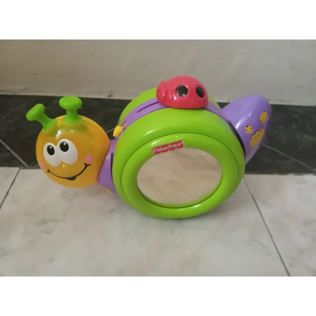 Juguete Caracol Fisher Price Aprende A Gatear Por10$
