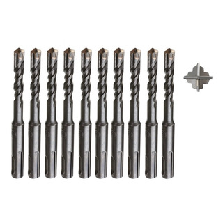 Brocas Sds Plus Videa Cruzada 8mm X 110mm (10 Pçs) Brocas Sds Plus Videa Cruzada 8mm X 110mm (10 Pçs)