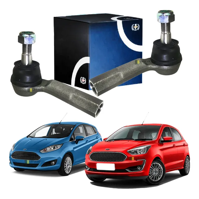 Par De Terminal Direção Ford Ka Ecosport New Fiesta 2013 