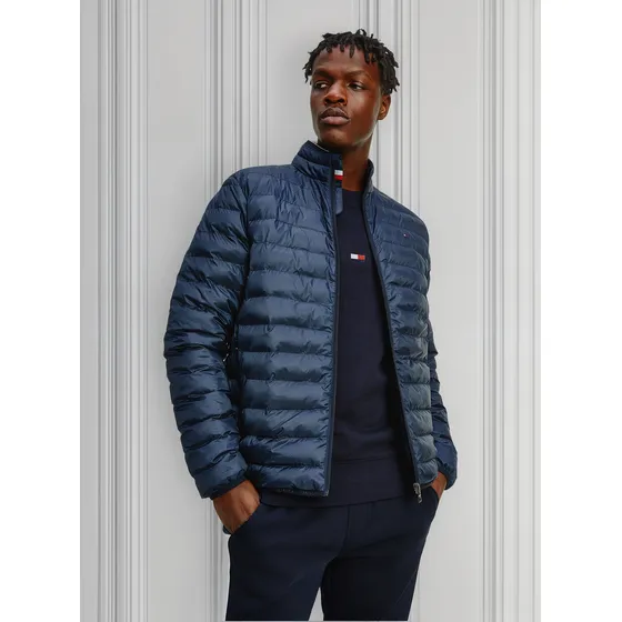 Chaqueta De Exterior Azul Oscuro Piezasable Tommy Hilfiger