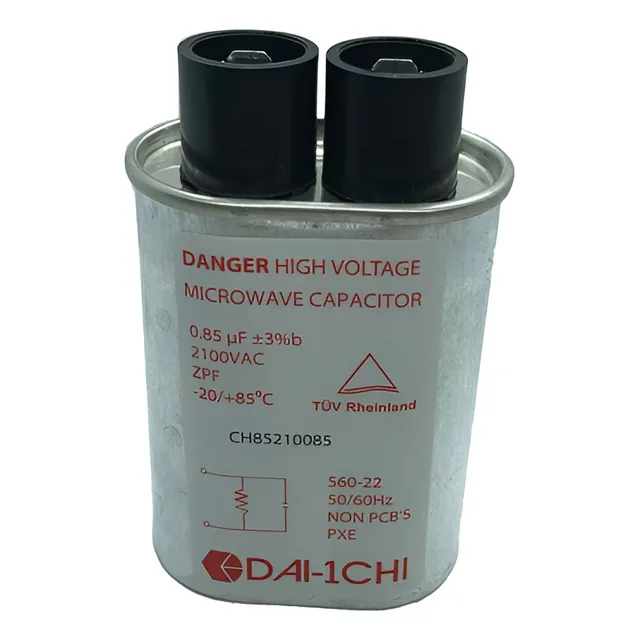 Condensador Capacitor Para Hornos Microondas 0,85 Mf 2100vac