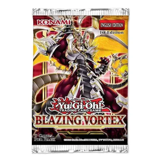 Yu Gi Oh Blazing Vortex Booster Pack