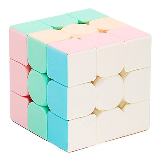 Cubo 3x3 Macaron (colores Pastel) Moyu Original Stickerless Cubo 3x3 Macaron (colores Pastel) Moyu Original Stickerless