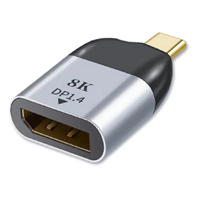 Adaptador Usb C 3.1 A Displayport 1.4 8k 60hz/4k 120hz