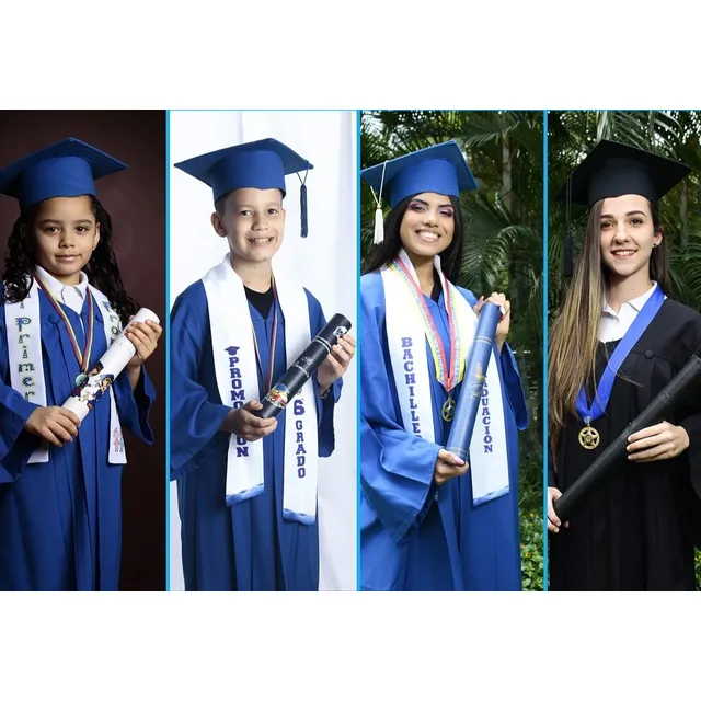 Alquiler De Toga Y Birretes Bachiller Prescolar Y Universita