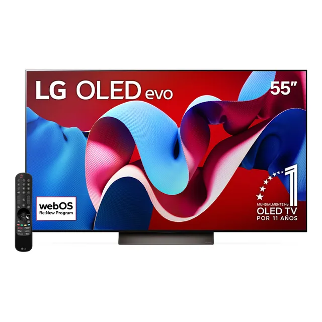 Pantalla LG Oled Evo 55 Pulgadas 4k Smart Tv 2024 OLED55C4PSA