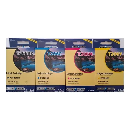 Pack De Tinta Alternativa Epson 206 Para Xp 2101
