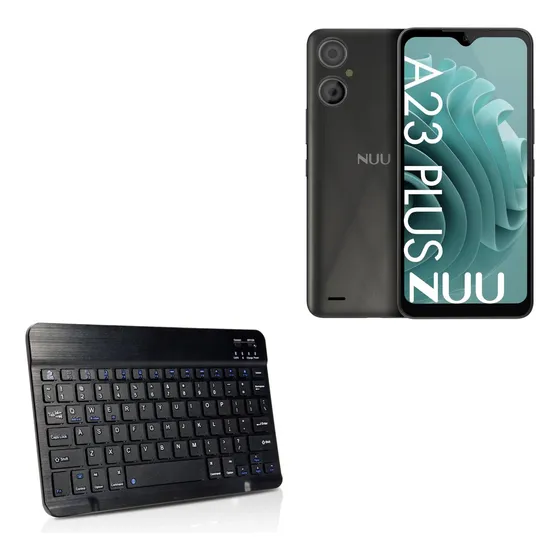 Teclado Boxwave Para Nuu Mobile A23 Plus Bluetooth Slimkeys