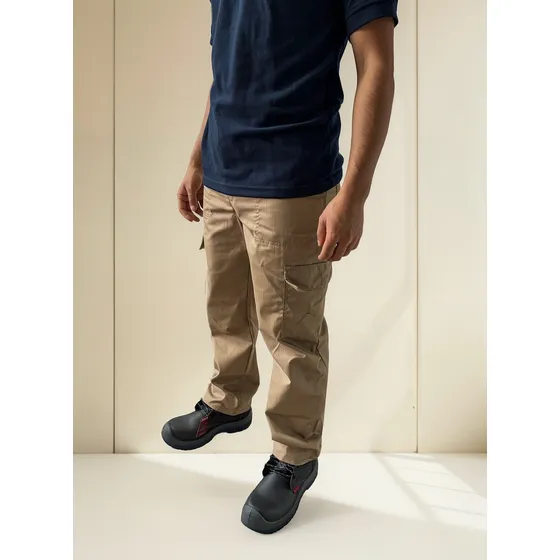 Pantalón Rib Tipo Cargo Camuflado